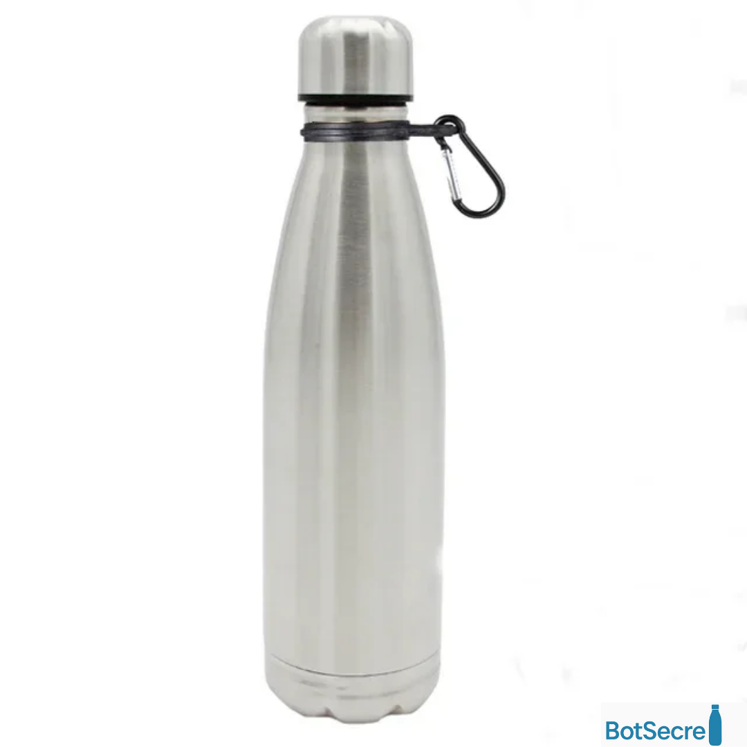 Botella térmica con doble fondo